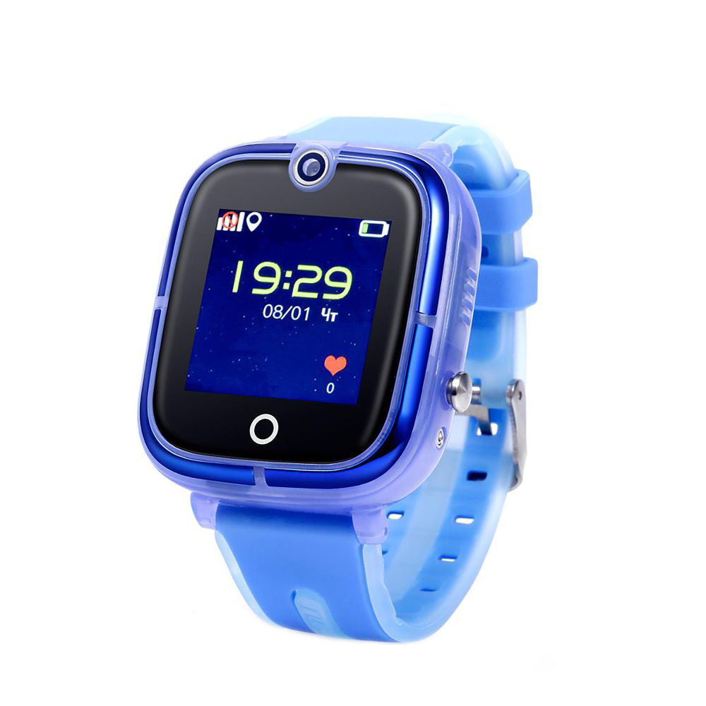 Ceas smartwatch copii GPS TechONE KT07, Albastru Ceas smartwatch copii GPS TechONE KT07, Albastru